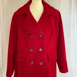 London Fog Wool Pea Coat